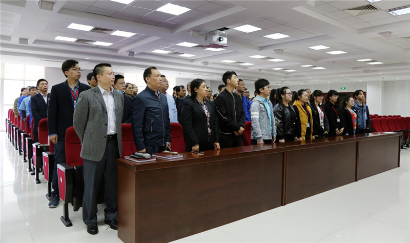【学习贯彻十九大精神系列报道之二】塞班岛线路检测中心药业组织观看党的十九大开幕会实况